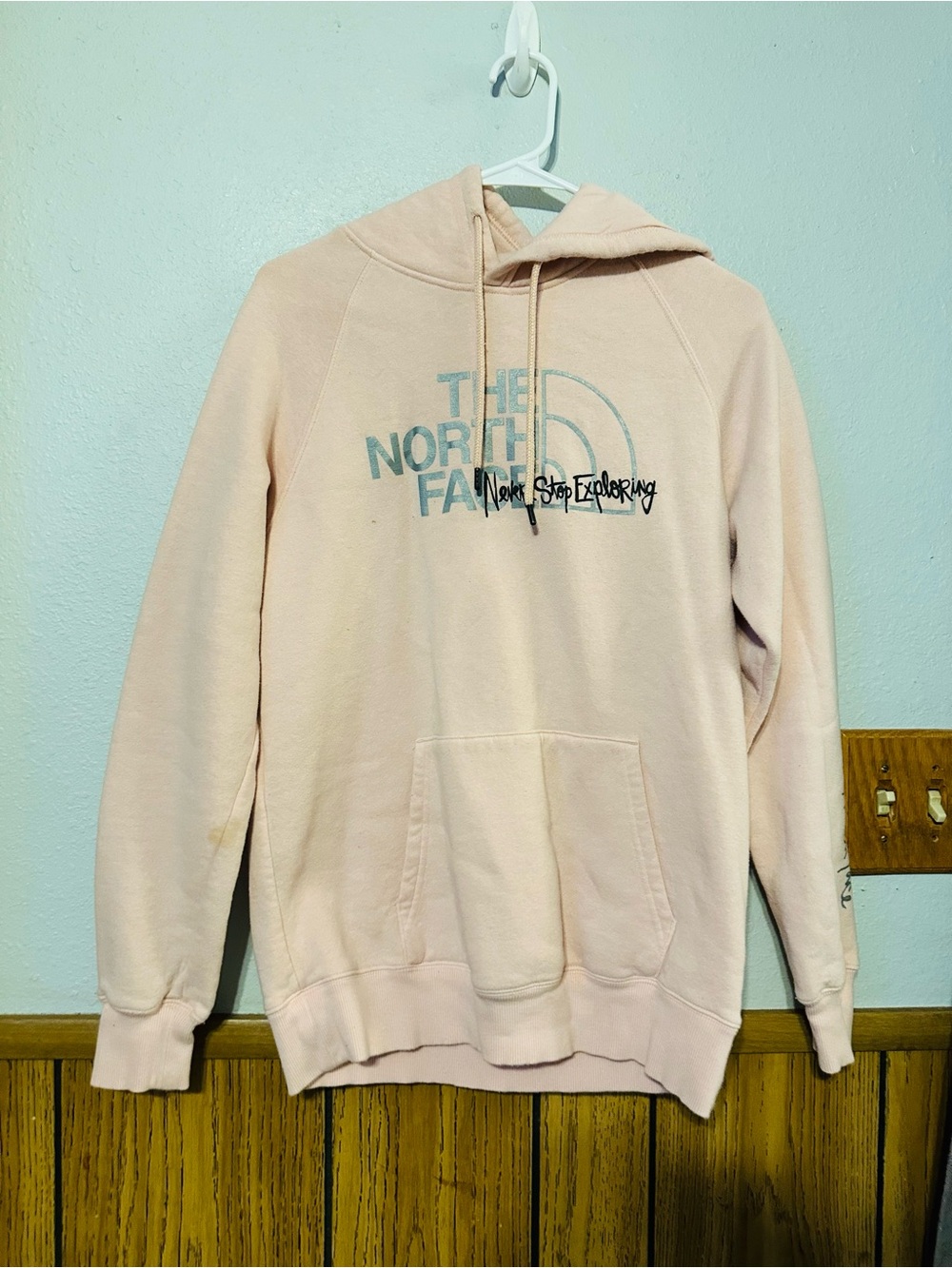 The North Face women’s size Medium Logo Hoodie jacket